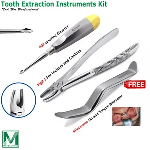 Pinza Estrazione Dentale Estrazione Denti Ascensori Chirurgica Saggezza Dente - Foto 1 di 13