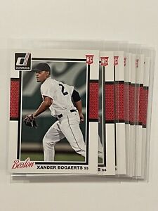 Xander Bogaerts 2014 Panini Donruss Rookie Lot of 10 #274 RC Baseball Red Sox