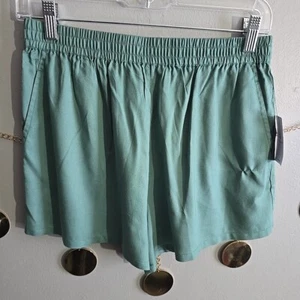 Volcom Beach Bandit Shorts Womens Size Small Green - Picture 1 of 4