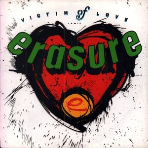 Erasure Victim of Love 7" vinyl UK Mute 1987 damont pressing in pic sleeve - Picture 1 of 3