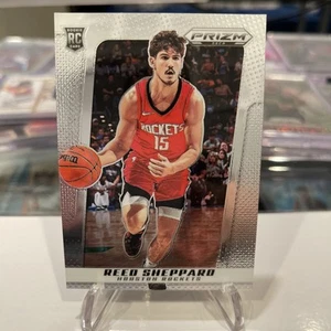 2024-25 Panini Prizm Deca Reed Sheppard RC Rookie #28 🔥 Rockets - Imagen 1 de 4