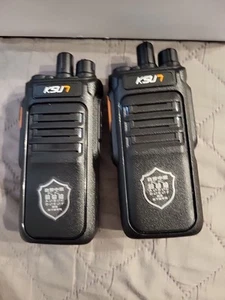 Long Range Walkie Talkie 100 mil dwukierunkowy zestaw słuchawkowy do ładowania radia wodoodporny 2-pak - Zdjęcie 1 z 6