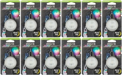 Nite Ize SpotLit XL Rechargeable Carabiner Light - Disc-O Select (12-Pack) - Image 1 of 4