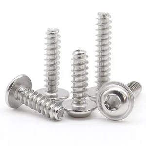 Testa Padella Torx Acciaio Inox 304 con Viti Autofilettanti Rondella M2 M2,5 M3M4M5 - Foto 1 di 6