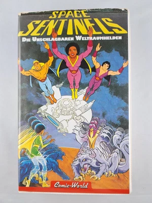 VHS Space Sentinals Die unschlagbaren Weltraumhelden 1987 Videokassette - Bild 1 von 3