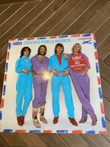 ABBA "GRACIAS POR LA MUSICA" SEPTIMA RECORDS EPC 86123 VINYL LP EXCELLENT COND. - Picture 1 of 4