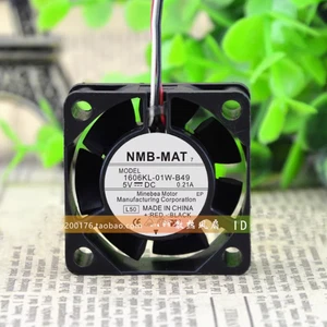 MNB 1606KL-01W-B49 Wentylator DC 5V 0,21A 40 * 40 * 15mm 3pinowy serwerowy wentylator chłodzący - Zdjęcie 1 z 3