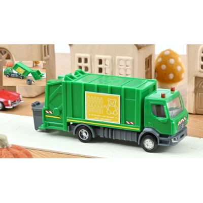 RENAULT RUBBISH TRUCK D 2.1 "PLASTIGAM" 1:43 Norev Camion Modellino Nuovo - Immagine 1 di 4