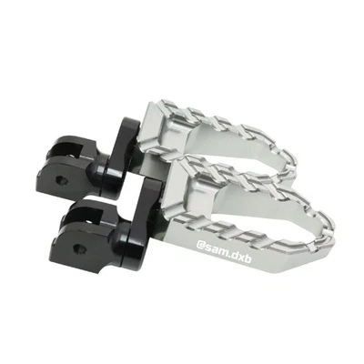 Custom Laser Front Footpegs 1" Arm For Honda CBF1000 CBR250R CB500 F X CBR500R - Image 1 of 4