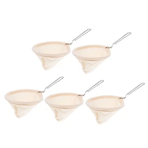Bolsa de alimentos de malla fina reutilizable para colador de filtro de té de 5 piezas - Imagen 1 de 20