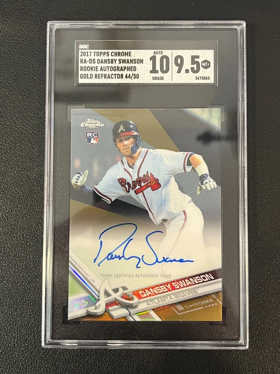 Dansby Swanson Autograph Baseball Cards for sale | eBay
