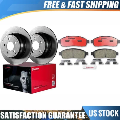 Juego de 6 rotores y pastillas de freno de disco delanteros Brembo para Ford F-150 2004 Foto 1 de 4