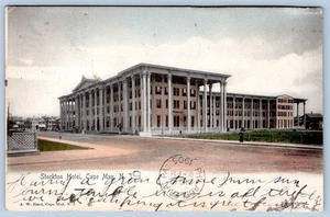 1905 STOCKTON HOTEL CAPE MAY NJ HANDKOLORIERTER ROTOGRAPH A.W. HANDPOSTKARTE - Bild 1 von 2