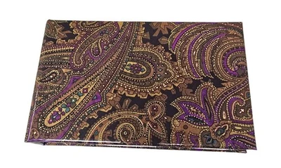 Paisley Print Photo Album With Binder Rings & Inserts For Capturing Cherished Me - Image 1 of 4