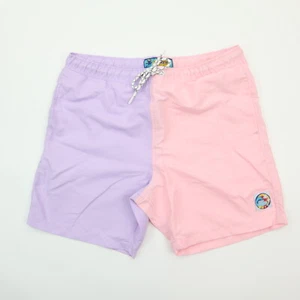 Drill Clothing Men's 6" Swim Trunks Shorts Pastel Colorblock L Large NWT $48 - Picture 1 of 7