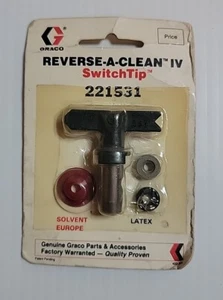 Graco Reverse A Clean IV Switch Tip 221531 Spray - Picture 1 of 2