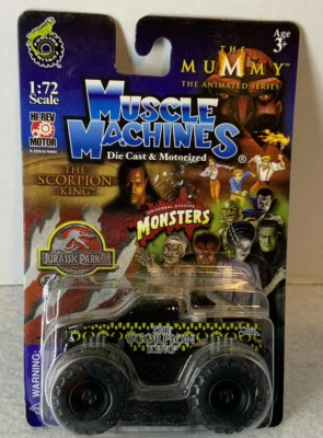MUSCLE MACHINES-Monster Patrol-The Scorpion King-2003 Die Cast & Motorized - Image 1 of 4