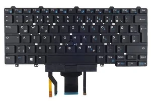 Klawiatura do DELL Latitude E7450 E5490 E7470 E7490 E7480 | niemiecka DE QWERTZ | - Zdjęcie 1 z 2