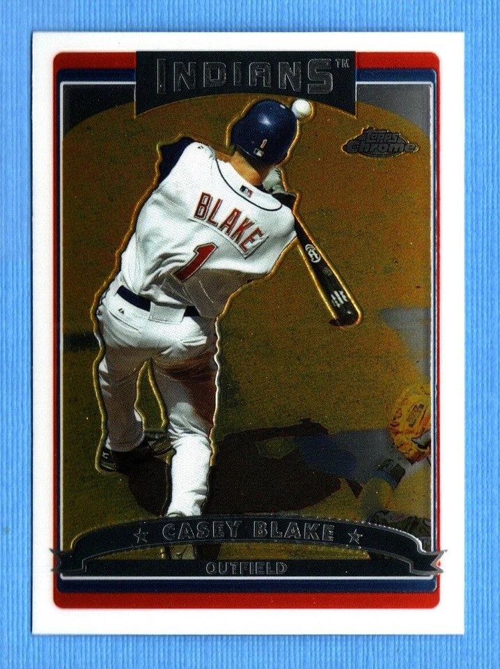 2006 Topps Chrome #197 Casey Blake Cleveland Indians - Image 1 of 1