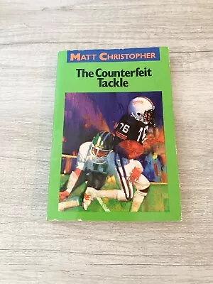 The Counterfeit Tackle Book Matt Christopher Little Brown - Image 1 of 4