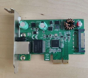 Syba SD-PEX240 2.5GbE 2.5G 802.3at PoE+ Ethernet PCIe x1 NIC RTL8125 Chipset - Picture 1 of 6