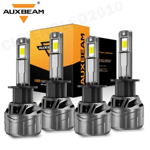 For Mazda 6 2003-2008 AUXBEAM Canbus LED Headlights High Low Beam Combo 6500K 4x - Picture 1 of 12