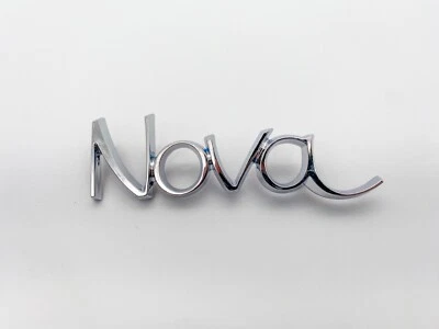 1pcs Nova by Logo Badge For 1969-72 Chevrolet Trunk Emblem （Chrome） - Image 1 of 3