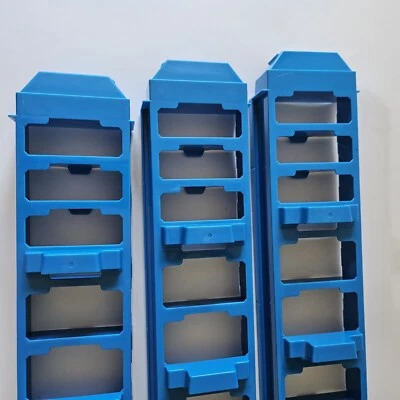 Hot Wheels Super Ultimate Garage 2017 3x Blue Garage Columns Replacement Part - Image 1 of 4