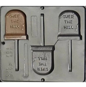 Over The Hill Lollipop Chocolate Candy Mold 3303 - Picture 1 of 2