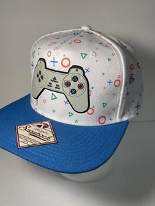 Playstation Sony PS1 BallCap Snapback Baseball Goma Controller 2018 nunca funcionó - Imagen 1 de 7