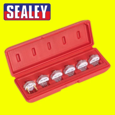 Sealey VS213 Noid Light Set 6pc Fuel Injector Signal Fault Test GM Ford Bosch - Image 1 of 2