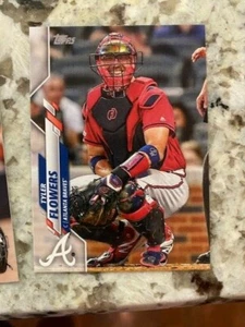 2020 TOPPS ON-DEMAND MINI CARD ATLANTA BRAVES TYLER FLOWERS #142 - Picture 1 of 1
