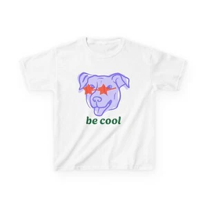 Cool Dog Kids Tee - Funny Animal Shirt, Kid's Graphic Tee, Gift for Dog [...] - Picture 1 of 5