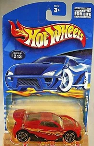 2001 Hot Wheels Mainline/Collector #213 MS-T SUZUKA Red w/Chrome PR5 Spoke Wheel - Picture 1 of 4