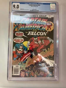 CAPTAIN AMERICA & FALCON #201 - CGC9.0! 1976! JACK KIRBY & FRANK GIACOIA CVR!    - Picture 1 of 4