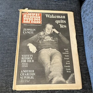 NME Magazine 8 Jun 1974 Deep Purple Black Sabbath Uriah Heep Slade see Contents - Picture 1 of 22