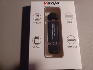 Vanja Memory Card Reader Neu - Afbeelding 1 van 2