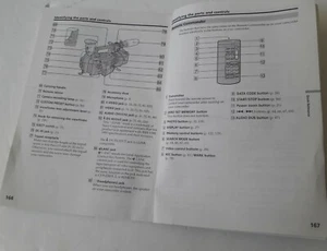 Sony INSTRUCTION /MANUAL BOOK - FOR SONY DSR 150 - Picture 1 of 3