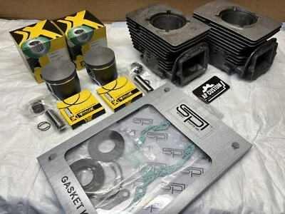 Skidoo 550 F GTX MXZ Skandic $400 REEMBOLSO Pistones Cilindros Kit Extremo Superior #337 Foto 1 de 4