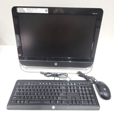 HP Pavilion 20-b014 AIO PC 20" 1.40ghz AMD E1-1200 4gb RAM 1tb HDD Windows 10 - Image 1 of 4