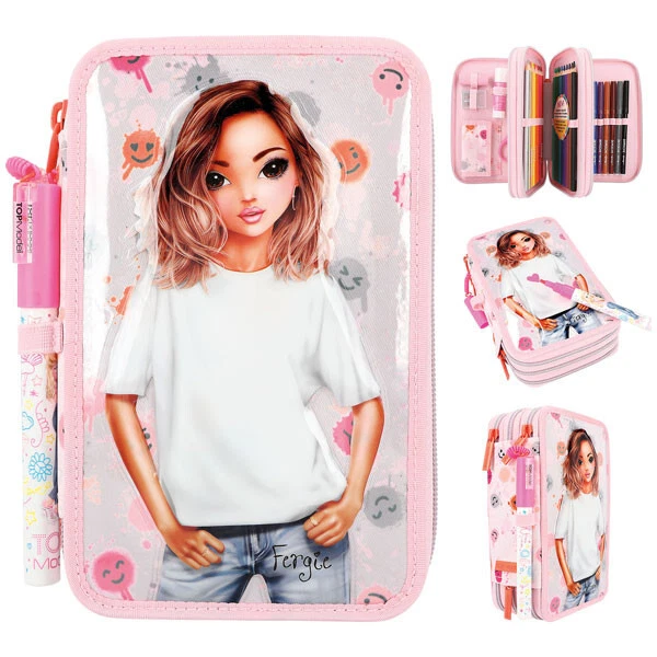 Depesche TOPModel Happy Together - Gefüllte 3-Fach Federtasche mit Model Neu - Bild 1 von 4