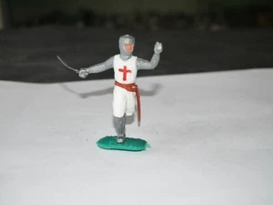 FIGURINE TIMPO  MOYEN AGE PIÉTON TEMPLIER T9 - Picture 1 of 2