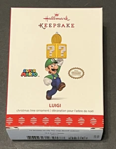 Hallmark 2017 LUIGI - SUPER MARIO - LIMITED QUANTITY ORNAMENT - Neu mit Etikett - Bild 1 von 3