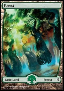 *MRM* FR/ENG For�t - Forest Textless Version 6 MTG Zendikar - Picture 1 of 1