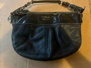 Coach Handbag C1026-F14886 Black Laura Hobo Purse - Picture 1 of 12