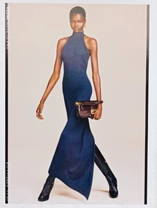 Women Fashion Handbag Shoes Long Leg Print Ad  . 227 - Picture 1 of 1