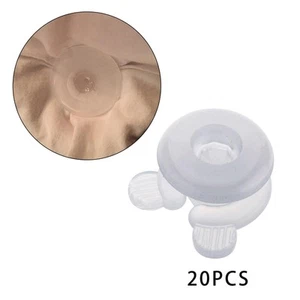 20 Pieces Duvet Clips Comforter Grippers Sheet Fasteners - Picture 1 of 5