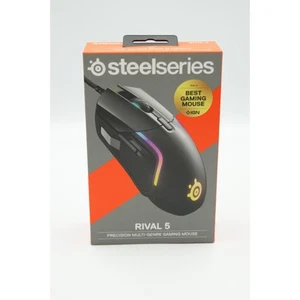 SteelSeries Rival 5 Optical Gaming Mouse - Matte Black - Picture 1 of 2
