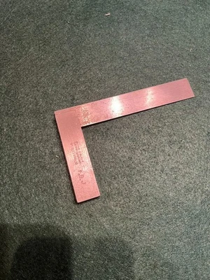 Vintage Moore & Wright 5" engineers set square - Image 1 of 2