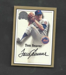 Tom Seaver Signed Auto COA 2000 Fleer Greats of the Game Baseball Card - Picture 1 of 1